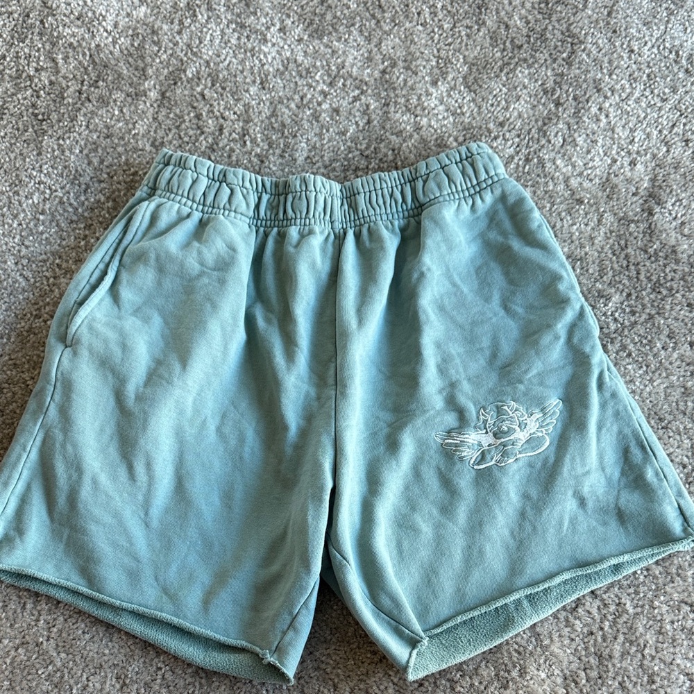 Boys Lie Teal Athletic Shorts